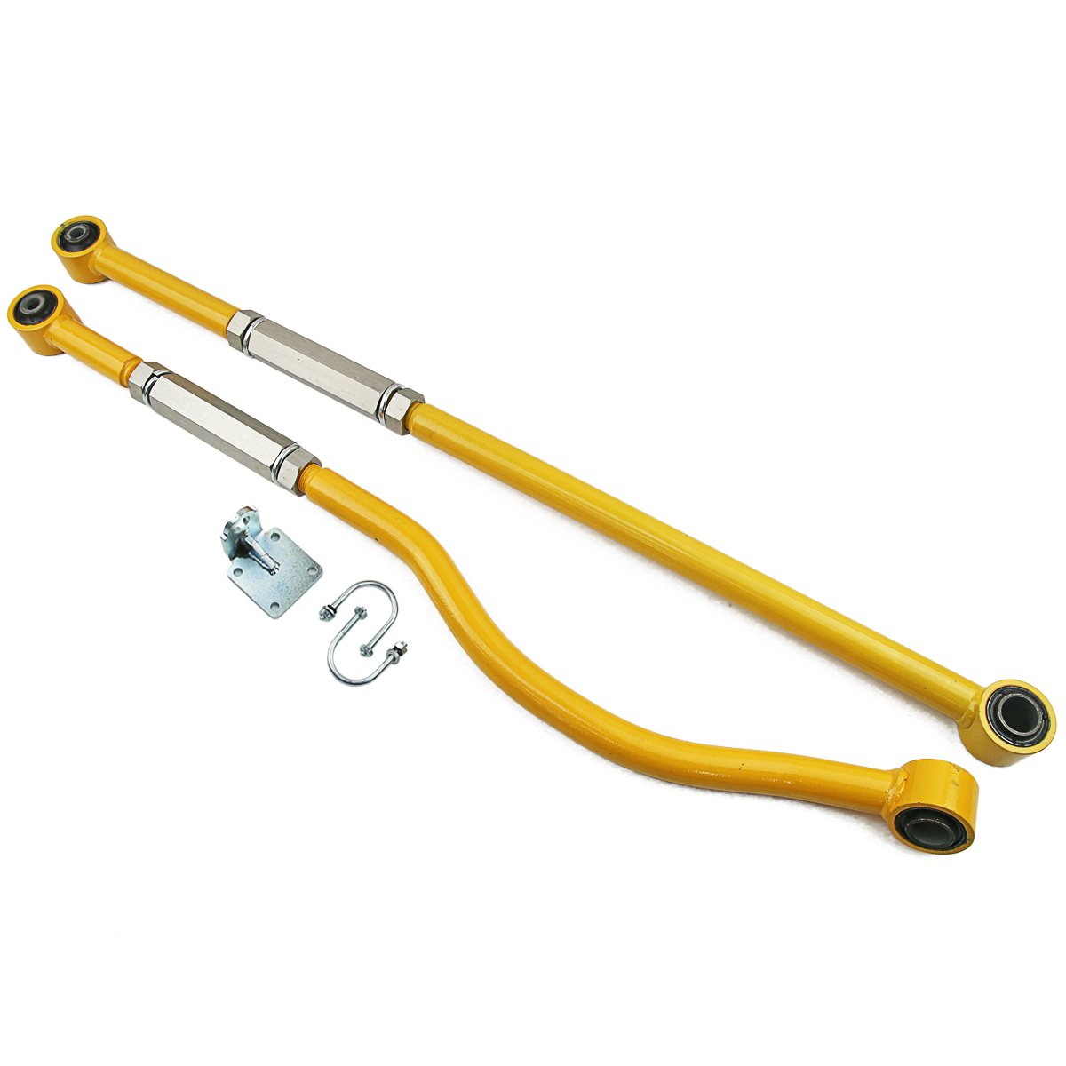 Front + Rear Adjustable Panhard Rod Bar For Patrol GQ Y60 1987-1997