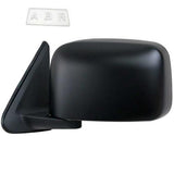 Front Left Black Manual Door Side Mirror For Nissan Patrol GU Y61 1997-2004