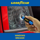 Goodyear Car Safety Hammer Car Window Galss Breaker Auto Mini Life-Saving Escape
