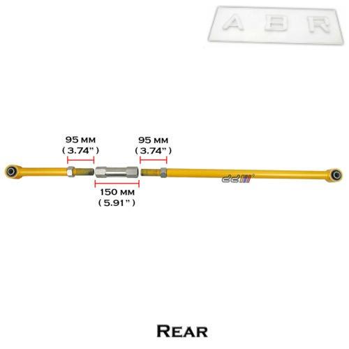 Front Rear Adjustable Panhard Rod Bar Fits Toyota Land Cruiser 80 100 105 Series
