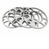 4pcs 5mm Aluminum Wheel Spacers Shims For Universal 4/5 Stud 114.3 120