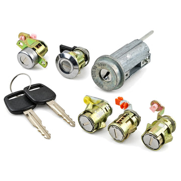 Ignition Barrel & Door & Lid Lock & Key For Toyota HiAce 100-Series 1989-04