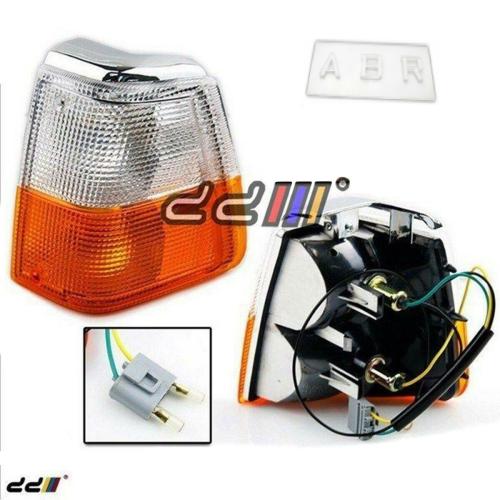 1Pair Indicator Corner Signal Lights Lamp For VOLVO 240 4 Door Sedan RWD 81-93