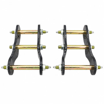 2" Rear Raise Up Greasable H Shackles Lift Kit For Mitsubishi Triton L200 05-15