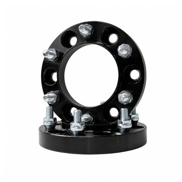 (2) 25mm 12x1.5 6x139.7 Hub Centric Wheel Spacer For Hilux VIGO REVO Prado 120