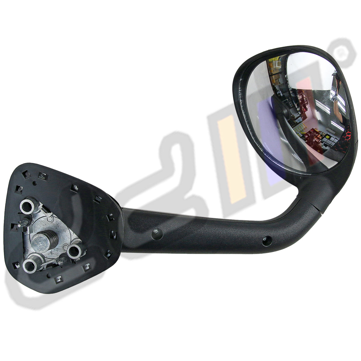 Black Front Left Blind Spot Fender Mirror For HiAce KDH200 TRH223 2005-2021