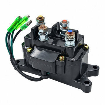 1x 12V 200amp ATV UTV Winch Contactor Switch Relay Solenoid For Up To 3000lbs
