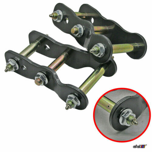 2" Rear Extended Greasable Shackle Lift Kit For Toyota Hilux Vigo KUN26 2005-16