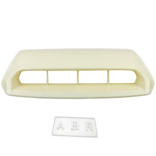 ABS Front Bonnet Scoop Air Flow Vent Cover For Toyota Hilux REVO 2.4 2.8 15-ON