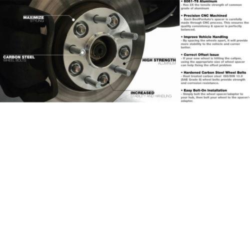 2x 25mm 6x114.3 66.1mm Wheel Spacers For Nissan Navara D40 Pathfinder R51 06+