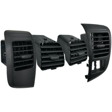 Air Conditioner Air Vent Outlet Set For Isuzu D-Max Dmax 2002-07 Holden Rodeo RA