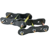2" Rear Extended Lift Up Greasable Shackles For Mitsubishi Triton MQ MR 2015-24