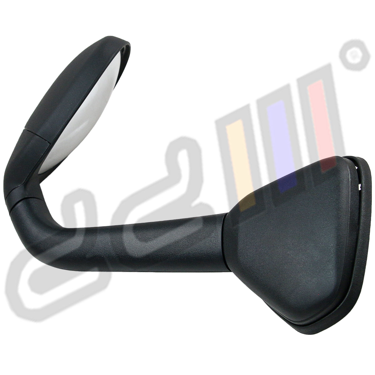 Black Front Left Blind Spot Fender Mirror For HiAce KDH200 TRH223 2005-2021
