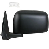 Front Left Black Manual Door Side Mirror For Nissan Patrol GU Y61 1997-2004