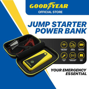 Goodyear Jump Starter Powerbank With LED Flashlight Compass12V 400A 6400mAh