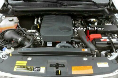 Silicone Turbo Intercooler Pipe Hose for Ranger T6 PX PXII 2.2L Diesel 2012-2022
