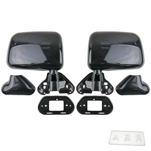 1 Pair Left Right Door Wing Mirror For Toyota Hilux Pickup MK3 106 1988-1997