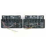 24V LED Rear Tail Light Left Right Set For Isuzu Elf Truck NPR NKR NHR 1984++