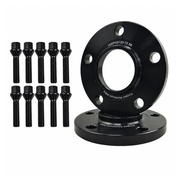 2pcs 15mm 12x1.5b 5x120 Hub Centric Wheel Spacer For BMW E36 E46 E90 E34 E60 E61