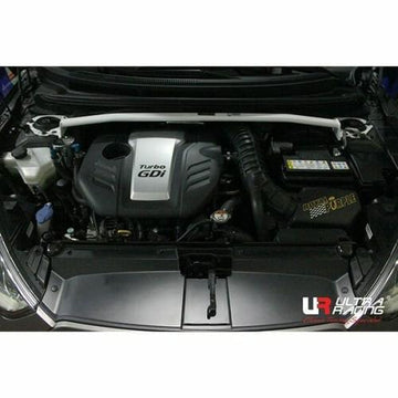 Ultra Racing 2-Point Front Tower Bar / Front Upper Brace For Hyundai Veloster