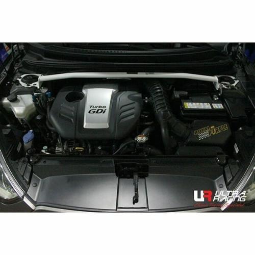 Ultra Racing 2-Point Front Tower Bar / Front Upper Brace For Hyundai Veloster
