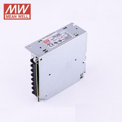 Mean Well MW RD-50B 53.6W 4A@5V & 1.4A@24V Double Output Switching Power Supply
