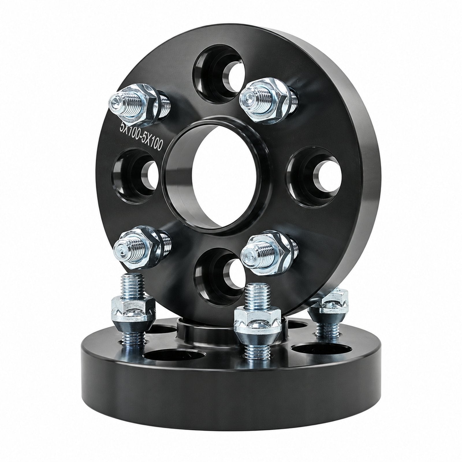 2x 25mm 12x1.5 4x100mm Hub Centric Wheel Spacer For Honda Civic Proton