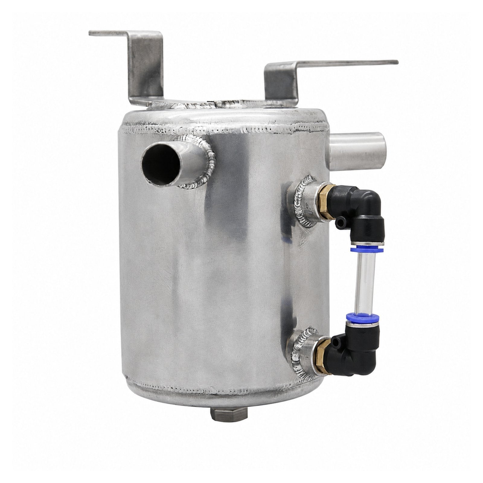 Stainless Steel Oil Catch Can Tank for Ford Ranger T6 2.2L Turbo Diesel 2011++