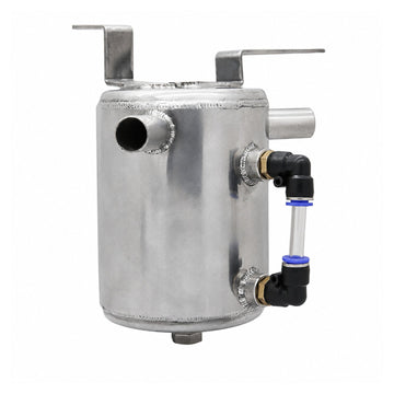 Stainless Steel Oil Catch Can Tank for Ford Ranger T6 2.2L Turbo Diesel 2011++