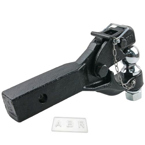 Heavy Duty 8 Ton Ball Combo Pintle Tow Hook Receiver Arm Hitch Towing 4WD Truck