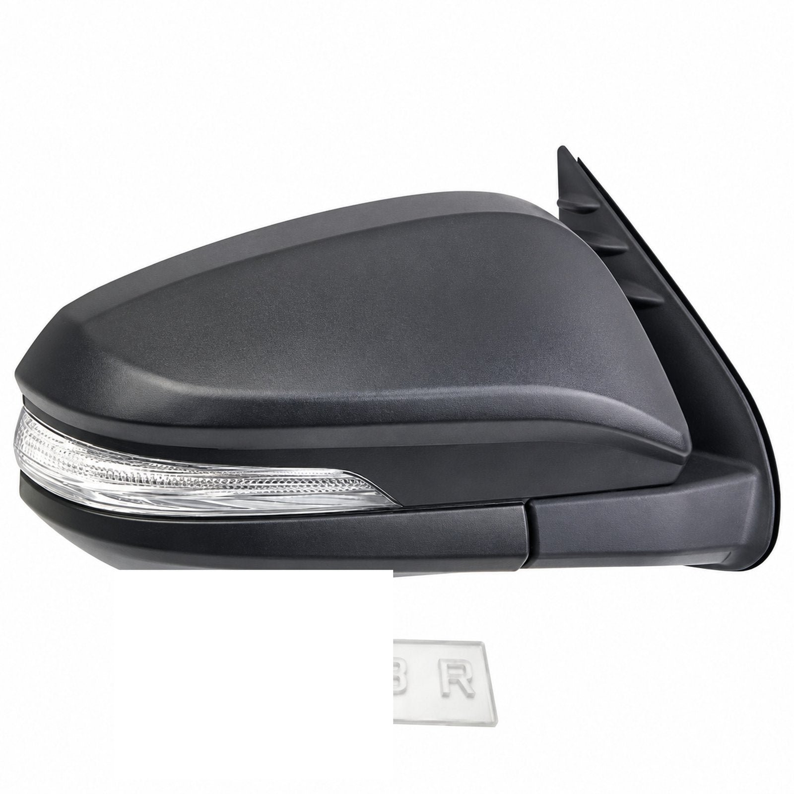 Front Right Black Electric Door Side Mirror For Toyota Hilux REVO GUN136 2015-ON
