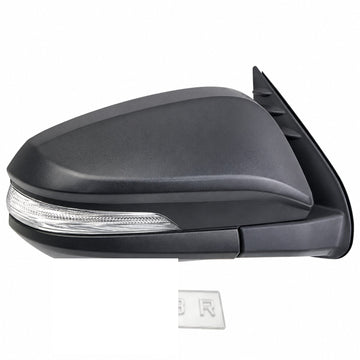 Front Right Black Electric Door Side Mirror For Toyota Hilux REVO GUN136 2015-ON