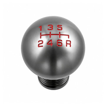 6 Speed Gray M10x1.5 Aluminium Racing Gear Shift Knob For Civic Accord City