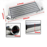 Front Mount Intercooler Inlet/ Outlet 2.5" 510X180X65 FMIC Aluminium Bar Plate