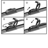 BOSCH Aerotwin Wiper Blade 20"+20" Set Fit BMW 3 Series 316i 320i 323i E30