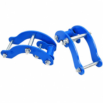 Blue Rear Comfort G-Shackle Extended 2inch Fit Isuzu New D-max Dmax RT50 12up