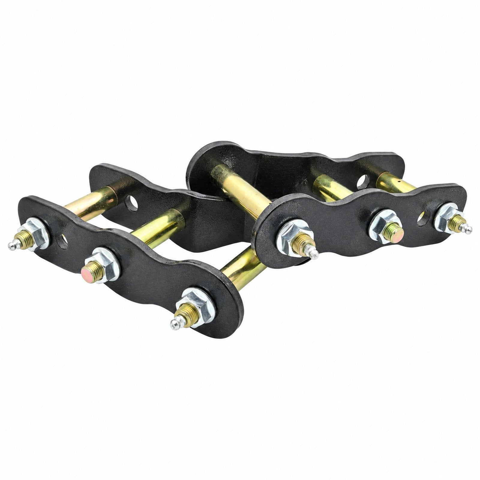 2 inch Rear Extended Raise Up Greasable Shackles For Nissan Navara D40 05-15*