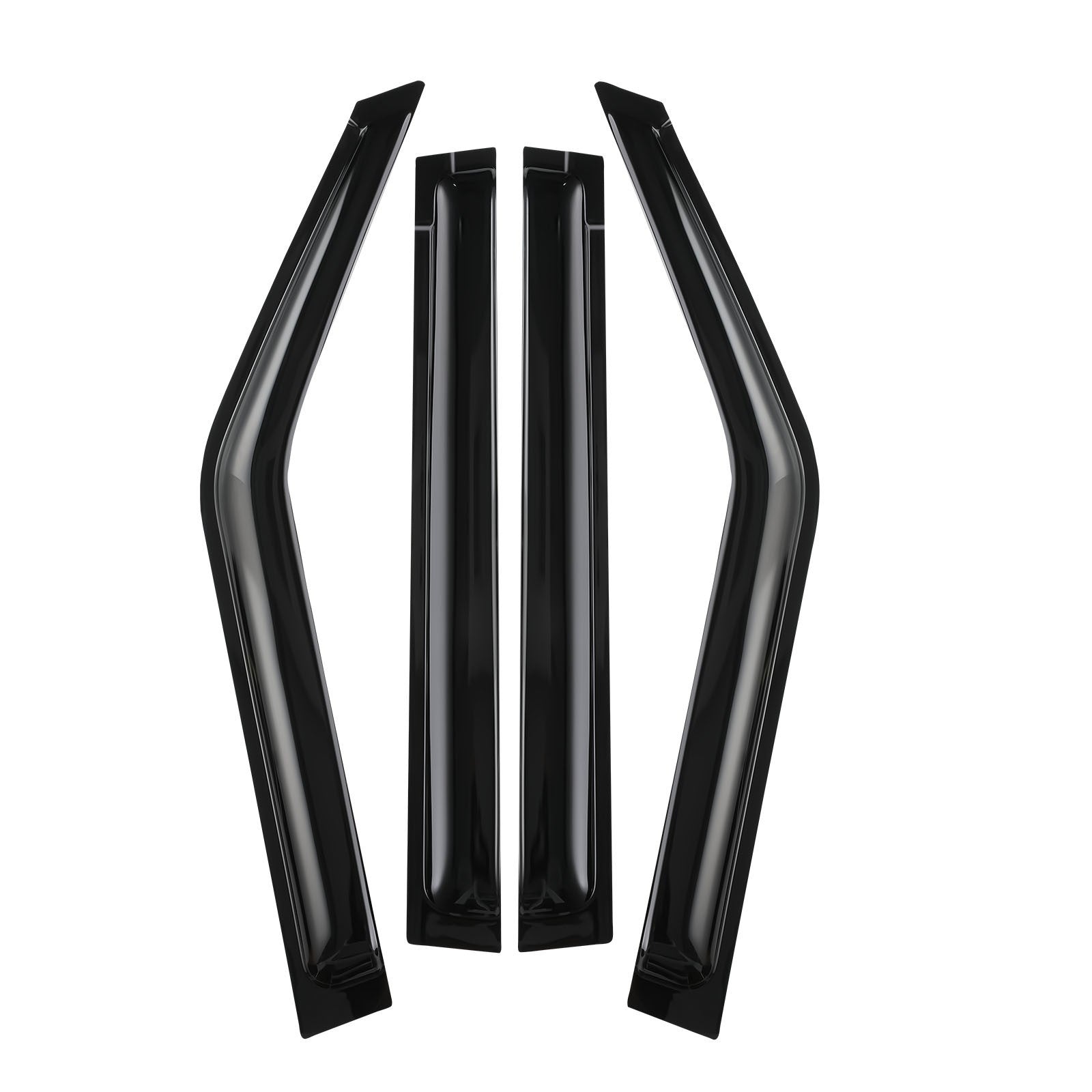 4Pcs Weathershields Weather Shields Window Visor For BYD Shark 6 2024-Onwards