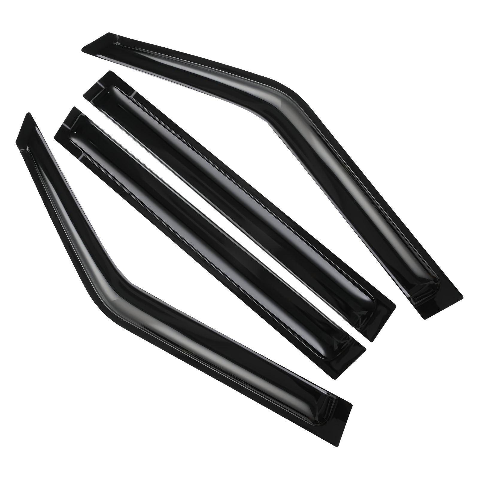4Pcs Weathershields Weather Shields Window Visor For BYD Shark 6 2024-Onwards