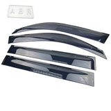 Window Visor Weather Shield Wind Deflector For Land Cruiser 200 2007-ON