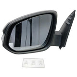 Front Left Black Electric Door Side Mirror Fixs Hilux REVO GUN136 2015-ON