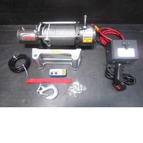 DD 12000LB (24V) Recovery Electric Winch Wireless Remote Trailer 4WD SUV Jeep