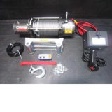 DD 12000LB (24V) Recovery Electric Winch Wireless Remote Trailer 4WD SUV Jeep