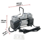 1-Cylinder 12V 150PSI Portable Air Compressor Car Tyre Inflator 35LPM #002