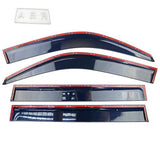 Window Visor Weather Shield Wind Deflector For Land Cruiser 100 1998-2007