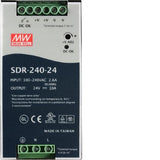 Mean Well SDR-240-24 24V 10 A 240W Slim DIN Rail Power Supply with PFC Function