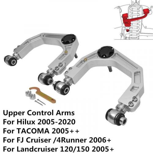 Adjustable Front Upper Control Arms For Hilux Tacoma 4 Runner LC120 LC150 2005+