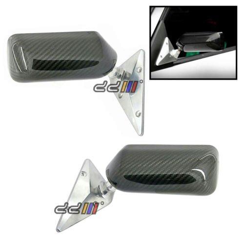 Universal Carbon Fiber F1 Racing Side Mirror For BRZ Scion FR-S 86 Mustang RX-8