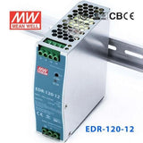 MEAN WELL EDR-120-12 Single Output DIN Rail Power Supply 12V 10 Amp 120W