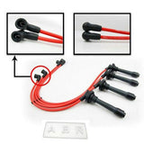 Racing 8mm` Silicone Ignition Lead Wire For Honda Accord F22B1 F22B3 F22Z2 F23A1